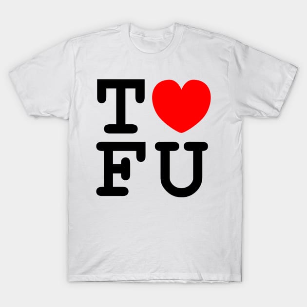 I Love Tofu T-Shirt by pelledear